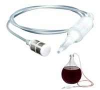 Tubo sifone per birra, 2 m, filtro a sifone per birra in casa, pompa a sifone manuale, tubo morbido per vino, attrezzatura per la produzione di birra riutilizzabile