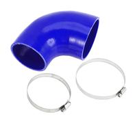 Tubo silicone per auto Blu 80-90mm 3.15"-3.54" ID 90mm 3.54" 90° 1 Set