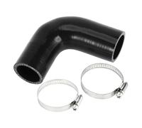 Tubo silicone per auto nero 35-38mm 1.38"-1.5" ID 90mm 90° 1 set