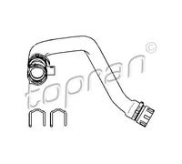 Tubo sistema di raffreddamento inferiore Gomma con anima di tessuto 501 567