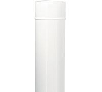 TUBO SMALTATO ALA CLASSIC in acciaio smaltato porcellanato bianco - per stufe