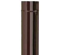 TUBO SMALTATO ALA CLASSIC in acciaio smaltato porcellanato marrone - per stufe