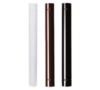 TUBO SMALTATO PER STUFE CM 100 DA ø 14 MARRONE DF 701446