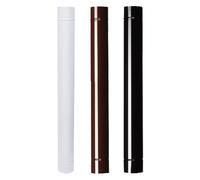 TUBO SMALTATO PER STUFE cm 50 ø 12 marrone