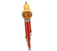 Tubo Sonoro In Mogano Zucca Naturale Hulusi Flauto C Key/B Flat Studente Principiante Strumento Professionale Professionale Hulusi (Color : C key)