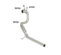 Seat Tubo sostituzione catalizzatore e filtro antiparticolato Gr. N inox