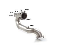 Audi Tubo sostituzione catalizzatore e filtro antiparticolato Gr. N inox