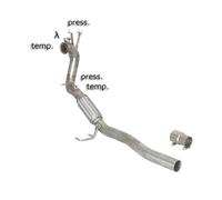 Tubo Sostituzione Catalizzatore e Fap INOX AUDI A3 8P 2.0TDi DPF 103kW Ragazzon