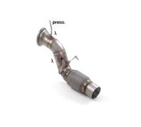 BMW Tubo sostituzione catalizzatore Gr. N inox