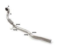 Tubo sostituzione catalizzatore Gr.N inox Audi S3 (typ 8Y)