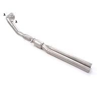 Tubo sostituzione catalizzatore Gr.N inox Audi TT RS(typ FV