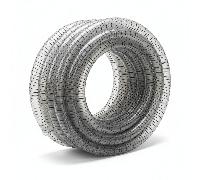 Tubo Spiralato Armato per Impianti - Ø 40 mm.