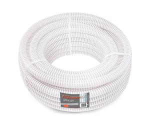 Tubo spiralato in PVC per uso alimentare 25MT - Diametro 35mm interno