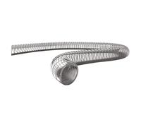 Tubo Spiralato Trasparente Ø int 50 mm Anima Acciaio Atossico x Nautica e Camper