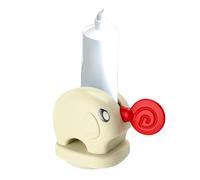 Tubo Squeezer Tool, Toothpaste Roller Wringer, 4.05×2.36×2.36in Elephant Design Paste Holder, Manuale Handle Pump Dispenser, Reusable - Stand, Compact Bathroom or Travel