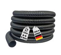 'Tubo stagno, Tubo a spirale in 15 metri Lunghezza, 32 mm 1 1/4 Nero qualità top