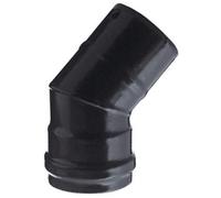 Tubo stufa a pellet acciaio SAVE mm 80 cm 25 50 100 curva 45° 90° T rosone condensa (Gomito 45° mm 80 MF)