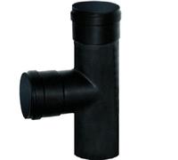 TUBO Tee A T STUFA PELLET ALA PESANTE ALTO SPESSORE D.80 D.100 TUTTE MISURE
