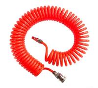 Tubo telescopico della molla di recupero a spirale, tubo flessibile del compressore d'aria 8x5mm, lunghezza 3 metri