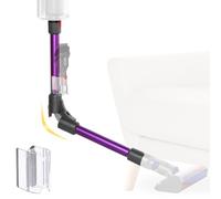 Tubo telescopico pieghevole compatibile con Dyson V7 V8 V10 V11 V15 aspirapolvere senza fili, tubo in alluminio a sgancio rapido migliorato per la pulizia sotto il letto, tavolo da divano (viola)