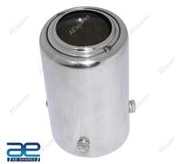 Tubo Terminale Silenziatore Universale In Acciaio Inox Per Auto