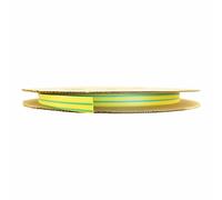 Tubo termorestringente 2:1 (D=3,2mm/d=1,6mm) Giallo Verde, 150 m su bobina