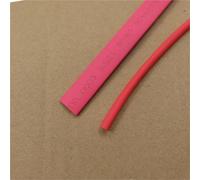 Tubo termorestringente in poliolefina 2/5M, diametro 0,6-20 mm | Rapporto di restringimento 2:1, protezione isolata, guaina for cavi con avvolgimento in filo metallico(Red,2mm x 5meter)