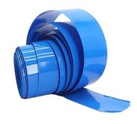 Tubo termorestringente in PVC 1 pezzo - Nero/Blu, 1/2/5 M, larghezza 20-500 mm - Pellicola protettiva durevole for custodie(Blue,105mmx5m)