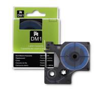 Tubo termorestringente Qoltec per stampanti DYMO D1/DM1 | 9 mm1,5 m | Bianco |