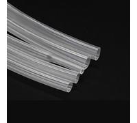 Tubo termorestringente trasparente da 1 metro, diametro mm a 50, guaina for cavi termici in poliolefina 2:1, isolamento, for elettrici(4.5mm)