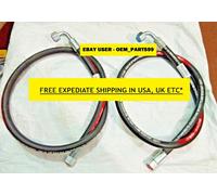 Tubo terna Jcb 1/4Bsp 1270 mm set di 2 pezzi. Numero parte 611/20100