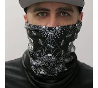 Tubo Teschio Paisley Riutilizzabile Scaldacollo Traspirante Viso Cover Maschera