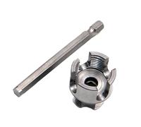 Tubo Threader - Threading kit, Hand Tapper | wire Threading Tool, Die Cutter, Pipe Nipple Remover for Patio Maintenance, Hose Fittings, Garden Repairs, Farm Plumbing, Cable installazioni