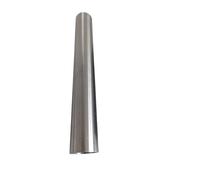 Tubo tondo cavo in acciaio inossidabile 304 lucidato esternamente da 40 mm di diametro esterno, spessore della parete da 2 mm a 8 mm, lunghezza da 100 mm a 300 mm(300mm,40mmx5mm)