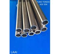 TUBO TONDO in Acc. Aisi 304 da 16 x 2 mm Lunghezza = 300 cm
