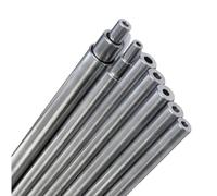 Tubo tondo in acciaio al carbonio, 1 pezzo 20# tubo tondo cavo in acciaio al carbonio, OD 31/32/33 mm, 25 cm for applicazioni automobilistiche e industriali (OD33xID24 mm)(OD32xID25mm)