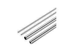 Tubo tondo in acciaio inossidabile 304 da 2 pezzi, 3 mm, 4 mm, 5 mm, diametro esterno 250 mm, tubo dritto senza saldatura, spessore della parete 0,2 mm-1 mm(4mm x 0.8mm)