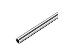 Tubo tondo in acciaio inossidabile, Lunghezza 500 mm, diametro esterno 45 mm, spessore parete 2 mm/2,5 mm/3 mm/3,5 mm/4 mm/5 mm/6 mm/8 mm/10 mm/12 mm/14 mm, tubo dritto senza saldatura 1 pezzo(45x5mm)