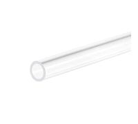 Tubo tondo trasparente, 4 pezzi di tubo acrilico rigido 6 mm ID x 8 mm OD × 305 mm, for lampade e lanterne, connettori da giardino for sistemi di raffreddamento ad acqua