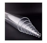 Tubo trasparente acrilico, 1 pz acrilico trasparente acquario serbatoio tubo di alimentazione dell'acqua 50 cm, for casa giardino fai da te raccordi irrigazione OD 16~110 mm(Outer Dia 16mm)