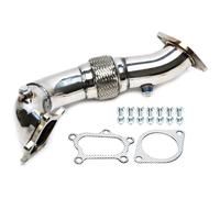 Tubo Turbina Inox 3 " / 76mm per Mazda 3 2.3l Mps Turbo Tipo BK / Bl 2006 - 2014