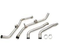 Tubo Turbina Inox 4-teilges Set per Mercedes Benz E- Classe E63 AMG W212 M157