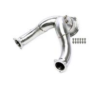 Tubo Turbina Inox 67mm 4x Lambda Con Catalizzatore per Audi A4-S4 A5-S5 Tipo