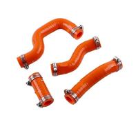TUBO TURBO ARIA Misura per KTM 450 SXF 450 SX F 450 XCF 2012 2013 2014 2015 Kit tubo flessibile del radiatore del liquido di raffreddamento in silicone tubo benzina(Orange)