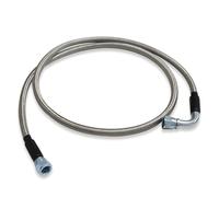 TUBO TURBO ARIA Raccordi per tubi flessibili del radiatore di trasmissione intrecciati SS adatti per TH350 700R4 TH400 52"- YX03279 Tubi flessibili motore auto