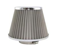 tubo turbo della presa d'aria Filtro Aria Conico Da 3 Pollici In Acciaio Inossidabile Per Filtro Aspirazione Aria Fredda Ad Alto Flusso Universale 76Mm Morsetto(100mm-S)