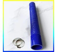 tubo turbo della presa d'aria Tubo Flessibile In Silicone Universale Auto Tubo Flessibile In Silicone Intercooler Aspirazione Dell'aria Radiatore In Contorto(Blu,600mm,ID85mm)