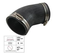 Tubo Turbo Tubo Flessibile di Carica per Subaru Forester Impreza Legacy Outback