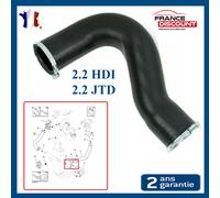 Tubo Turbo Guaina Sovralimentazione Fiat Ulysse 2.2 HDI 128 163 0382X3