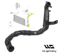 Tubo Turbo Ladeluftschlauch Nero Per VAUXHALL Cascada Cabrio 2.0 CDTI 13265282